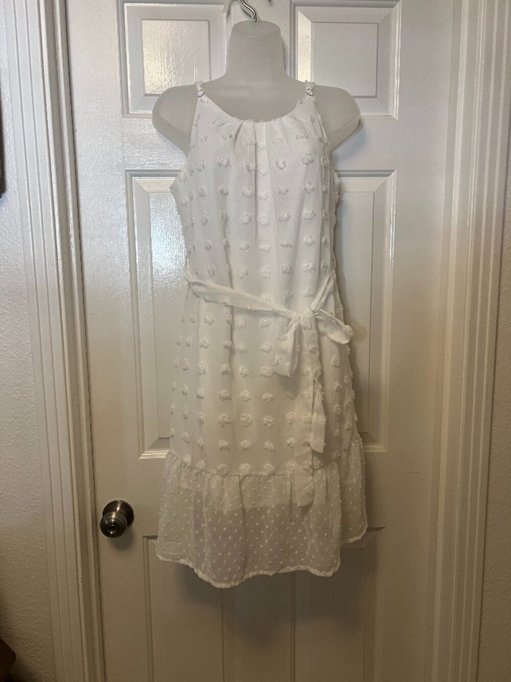 Grace Karin White Dot Dress